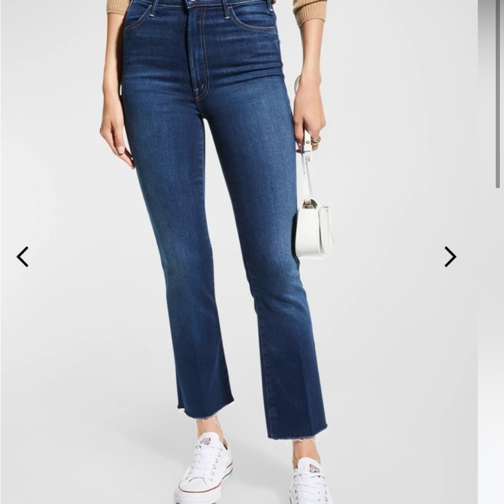 MOTHER hustler ankle fray jeans - great condition!